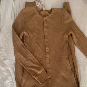 Skims Knit Onesie PJ